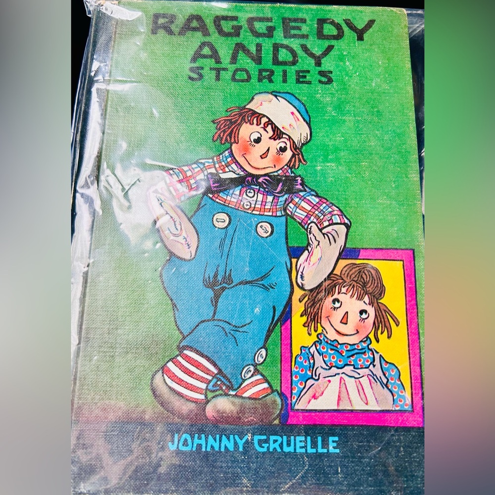 VINTAGE - 1960 - RAGGEDY ANDY STORIES - JOHNNY GRUELL -
BOBBS-MERRILL Co.